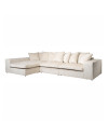 Диван Alcazar lounge left/right white chenille 360x200cm (арт.S5135) Richmond