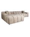 Corner sofa Cube khaki velvet 325x195cm (арт.S5136) Richmond