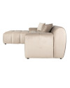 Corner sofa Cube khaki velvet 325x195cm (арт.S5136) Richmond