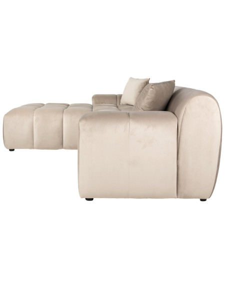 Corner sofa Cube khaki velvet 325x195cm (арт.S5136) Richmond