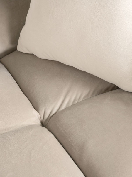 Corner sofa Cube khaki velvet 325x195cm (арт.S5136) Richmond