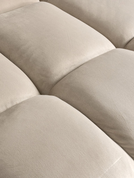 Corner sofa Cube khaki velvet 325x195cm (арт.S5137) Richmond