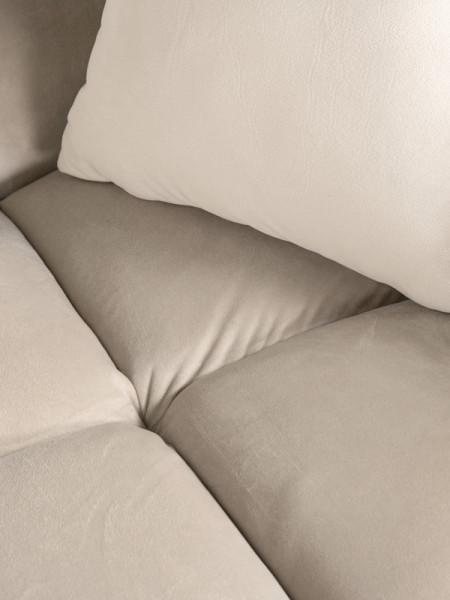 Corner sofa Cube khaki velvet 325x195cm (арт.S5137) Richmond