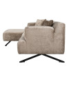 Corner sofa Donovan taupe chenille 300x150cm (арт.S5138) Richmond