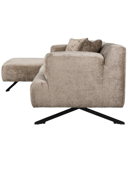 Corner sofa Donovan taupe chenille 300x150cm (арт.S5138) Richmond