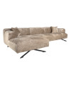 Corner sofa Donovan taupe chenille 300x150cm (арт.S5138) Richmond