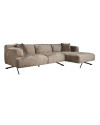 Corner sofa Donovan taupe chenille 300x150cm (арт.S5139) Richmond