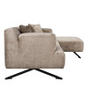 Corner sofa Donovan taupe chenille 300x150cm (арт.S5139) Richmond