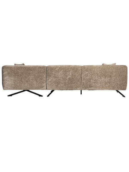 Corner sofa Donovan taupe chenille 300x150cm (арт.S5139) Richmond