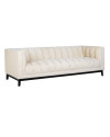 Sofa Beaudy white chenille 230x95cm (арт.S5141) Richmond
