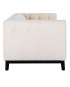 Sofa Beaudy white chenille 230x95cm (арт.S5141) Richmond