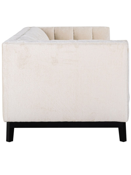 Sofa Beaudy white chenille 230x95cm (арт.S5141) Richmond