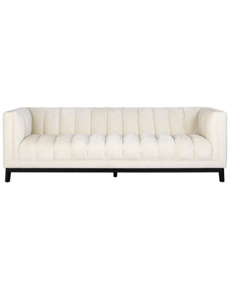 Sofa Beaudy white chenille 230x95cm (арт.S5141) Richmond