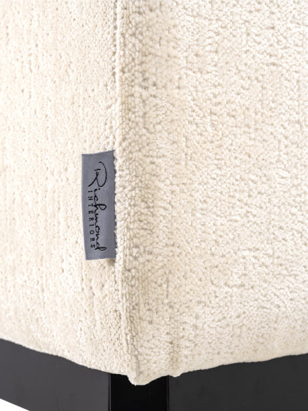 Sofa Beaudy white chenille 230x95cm (арт.S5141) Richmond