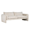 Sofa Sandro white chenille 230x90cm (арт.S5143) Richmond