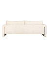 Sofa Sandro white chenille 230x90cm (арт.S5143) Richmond