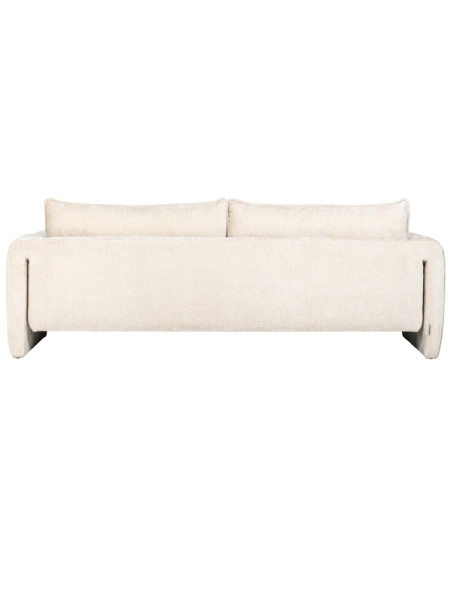Sofa Sandro white chenille 230x90cm (арт.S5143) Richmond