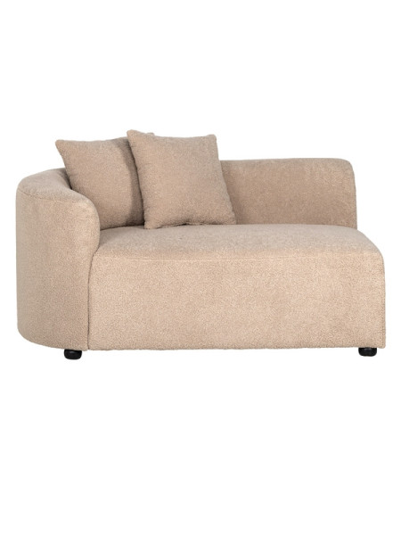 Диван Grayson arm left sand furry 140x88cm (арт.S5200) Richmond