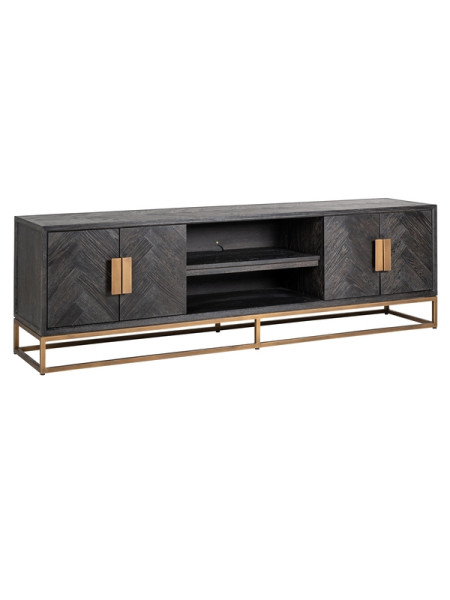 TV-Unit Blackbone brass 200x43cm (арт.7374) Richmond