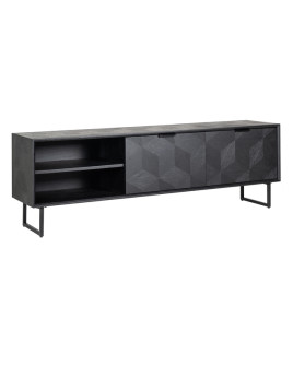 ТВ тумба Blax black 180x40cm (арт.7551)