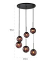 Hanging lamp Kyana big Ø70cm (арт.HL-0137) Richmond