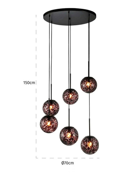 Hanging lamp Kyana big Ø70cm (арт.HL-0137) Richmond