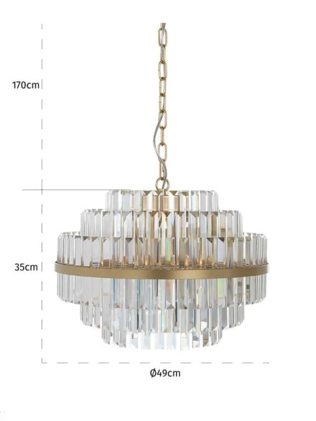 Люстра Desire Ø50cm (арт.HL-0138) Richmond