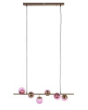 Hanging lamp Bente pink L108cm (арт.HL-0144) Richmond