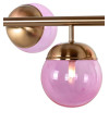 Hanging lamp Bente pink L108cm (арт.HL-0144) Richmond