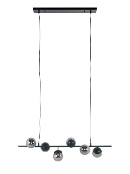 Hanging lamp Bente smoked L108cm (арт.HL-0145) Richmond