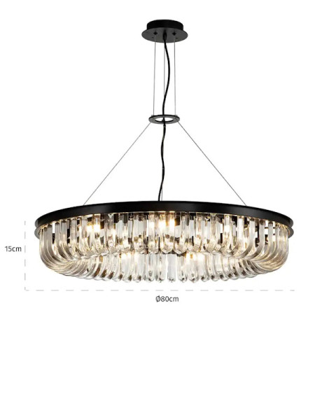 Люстра Aleez Ø80cm (арт.HL-0146) Richmond