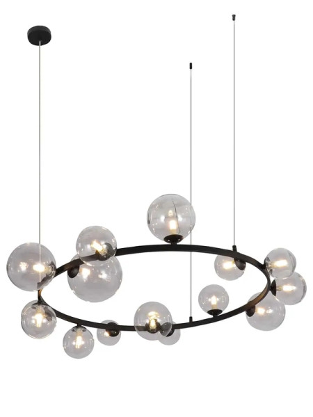 Люстра Joney black Ø80cm (арт.HL-0149) Richmond