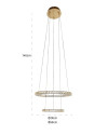 Люстра Alba Ø50cm (арт.HL-0153) Richmond