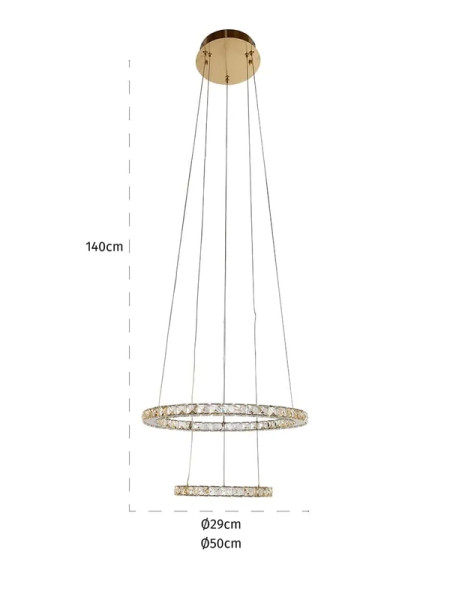 Люстра Alba Ø50cm (арт.HL-0153) Richmond