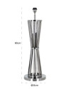 Настільна лампа Jaina silver H80cm (арт.LB-0114) Richmond