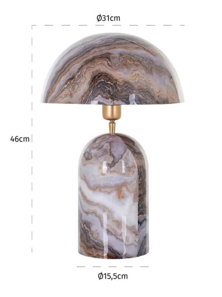Настільна лампа Laura Ø30cm (арт.LB-0127) Richmond