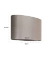 Абажур Khaky Oval 60x25cm (арт.LK-0050) Richmond