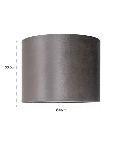 Абажур Antracite cilinder M Ø40cm (арт.LK-0051) Richmond