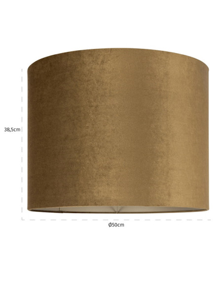 Абажур Addy gold velvet XL Ø50cm (арт.LK-0055) Richmond