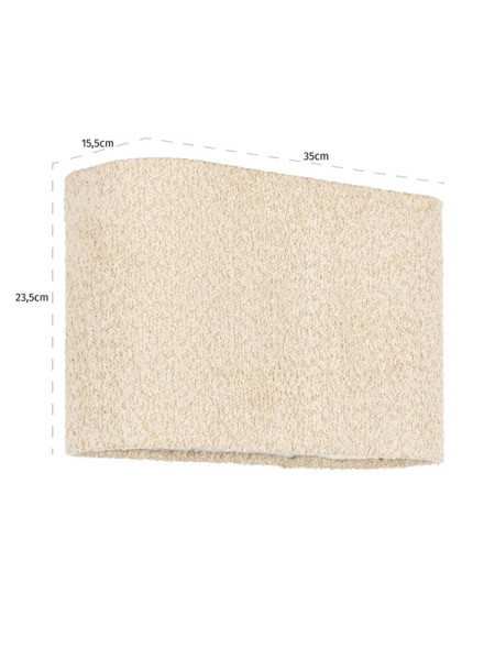 Абажур Miley sand boucle RECS 35x15cm (арт.LK-0059) Richmond