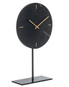 Настольные часы Brett black H44cm (арт.KK-0096) Richmond