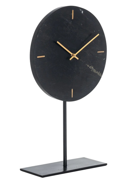 Настольные часы Brett black H44cm (арт.KK-0096) Richmond