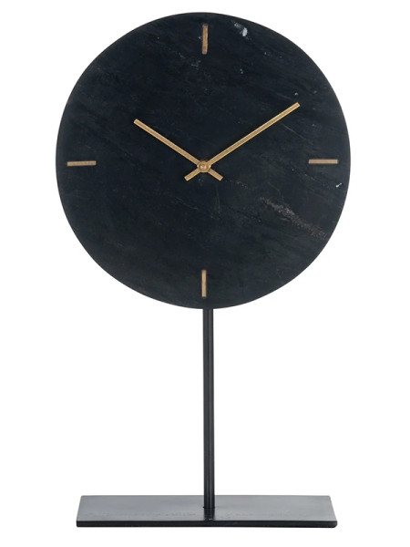 Настольные часы Brett black H44cm (арт.KK-0096) Richmond