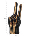 Статуэтка Hand Peace H23cm (арт.AD-0042) Richmond