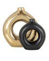 Vase Felice black H22cm (арт.VA-0249) Richmond