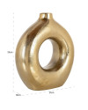 Vase Felicia gold H29cm (арт.VA-0250) Richmond