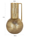 Vase Leia small gold H31cm (арт.VA-0279) Richmond