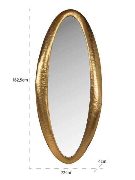 Wall Mirror Belia gold 160x70cm (арт.MI-0093) Richmond
