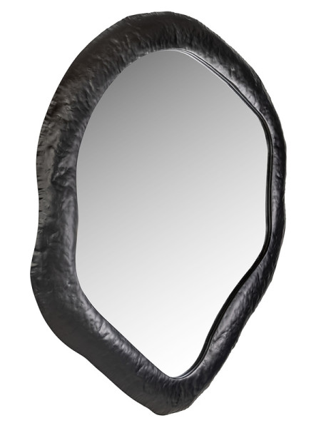 Настенное зеркало Babet black Ø115cm (арт.MI-0096) Richmond