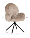 Swivel Chair Jolie (арт.S4617) Richmond